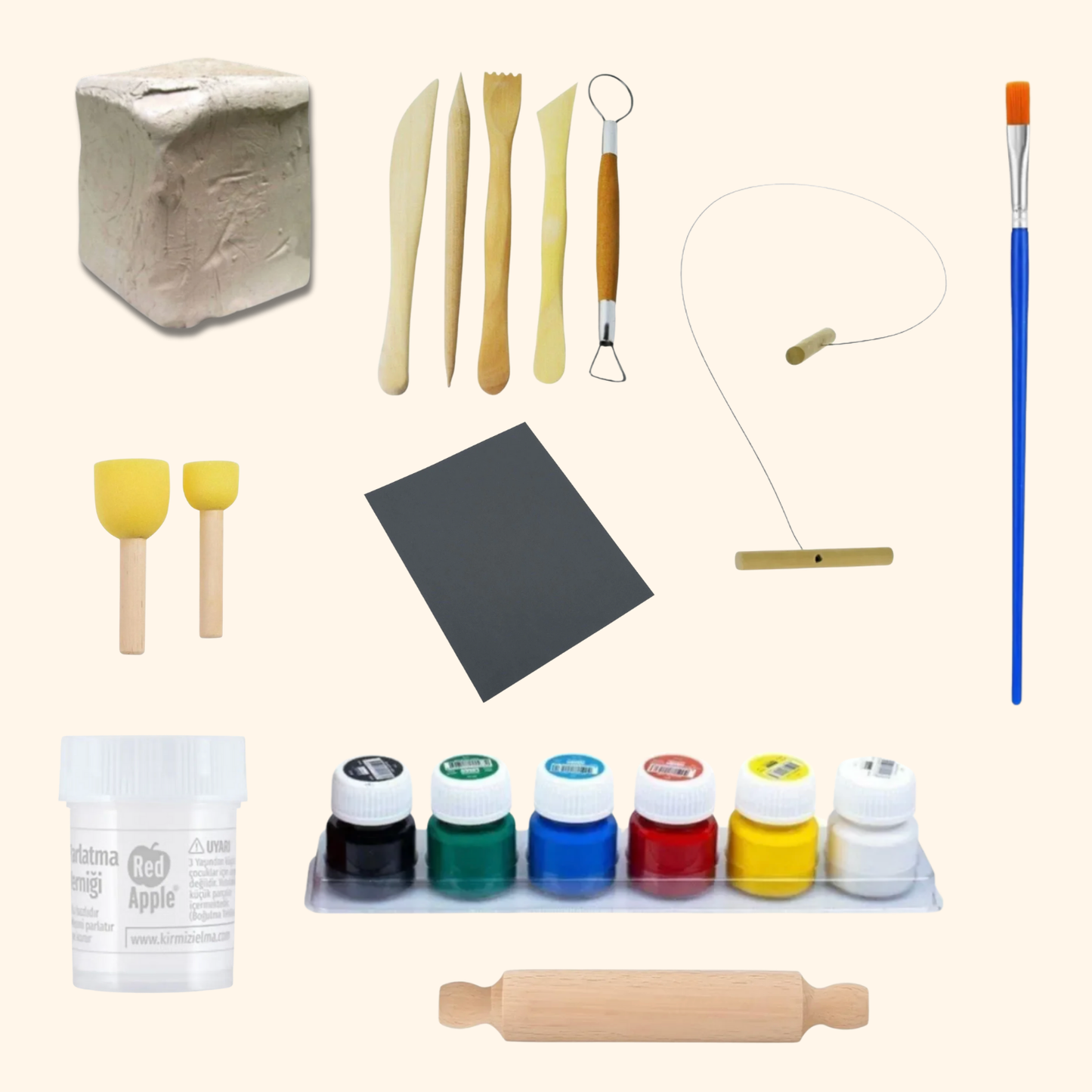 Seramiğe Başlangıç Kutusu – “İlk Çamur”